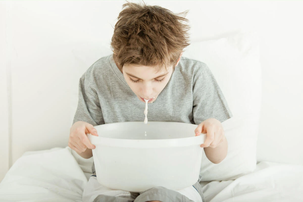 Wenn Kinder brechen müssen